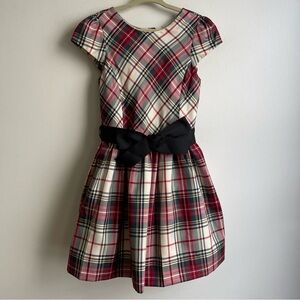 NWT Polo Ralph Lauren Girls Party Dress Tartan Crinoline Bow Fancy $85 Size 5